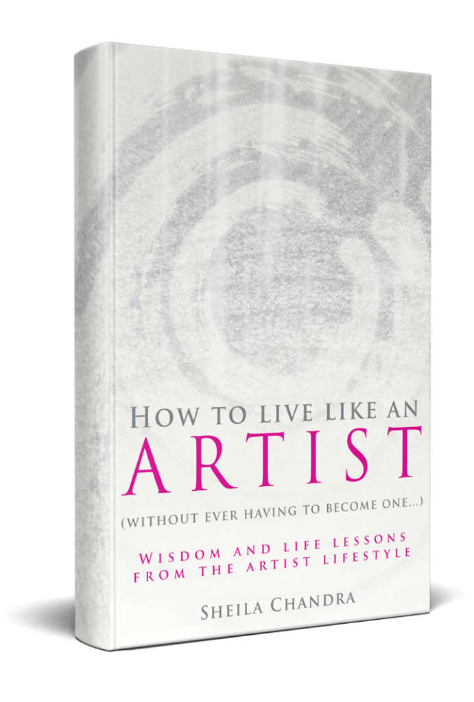 Sheila Chandra - How To Live Like An Artist Book Cover